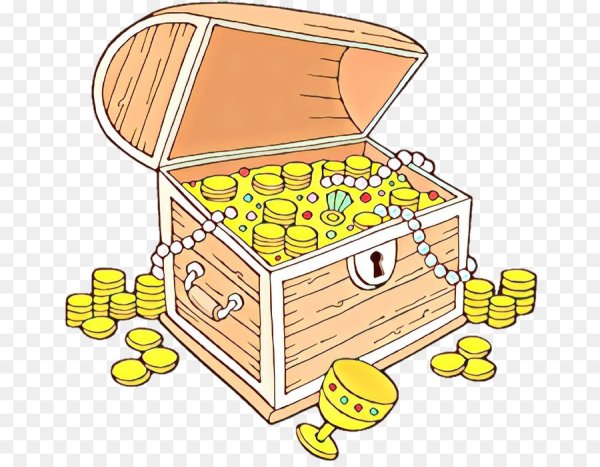 Сундук с монетами для детей