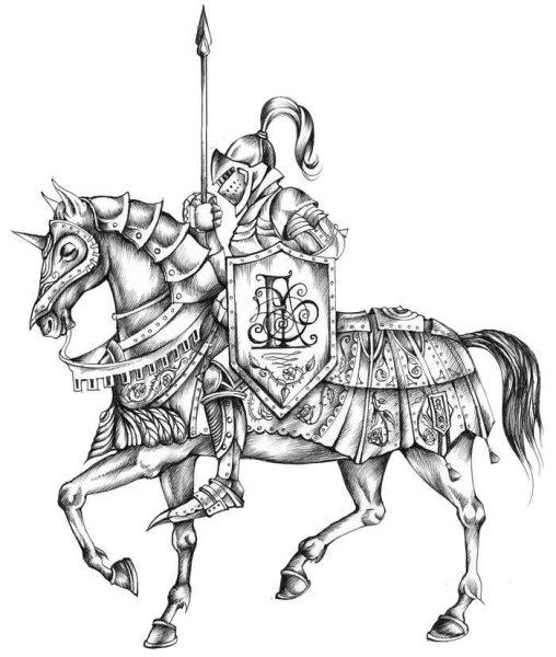 Рыцарь иллюстрация