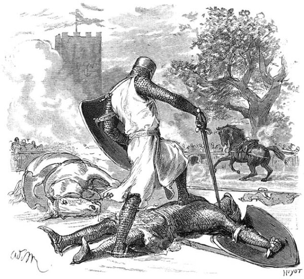 Вальтер Скотт Айвенго иллюстрации