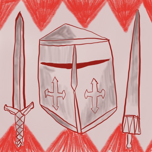 Рисунок Айвенго легкий