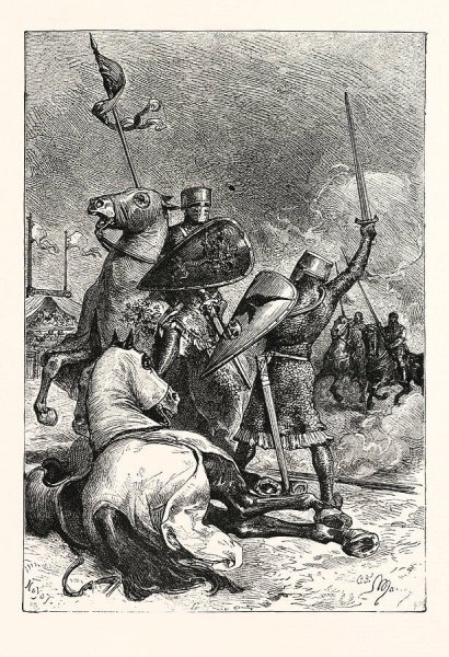 Айвенго иллюстрации Бриан