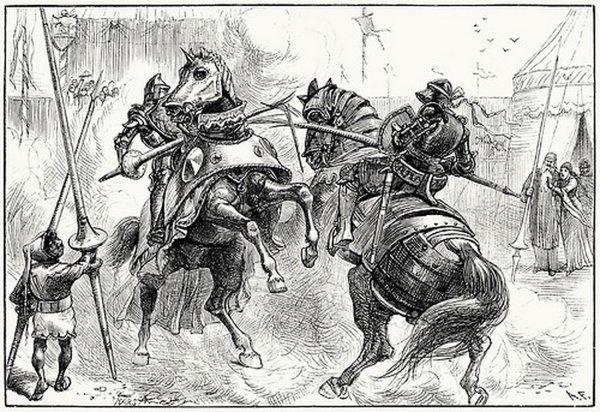 Гравюры средневековья рыцарские турниры