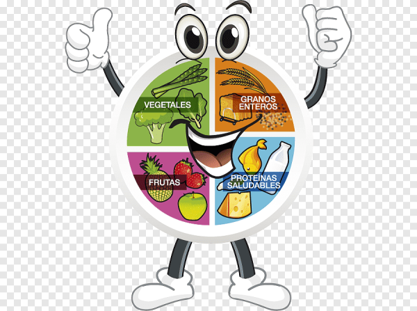 Здоровая еда мультяшная