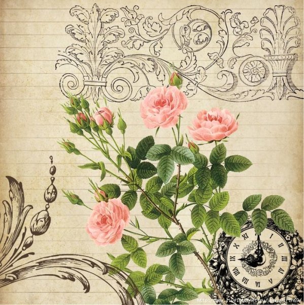 Винтажные рисунки