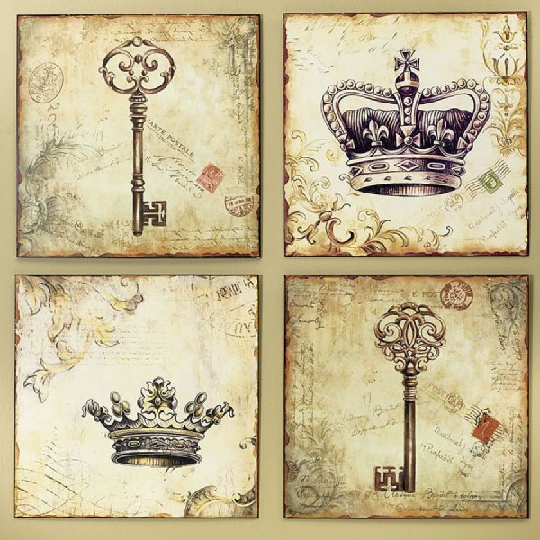 Распечатка для декупажа Винтаж