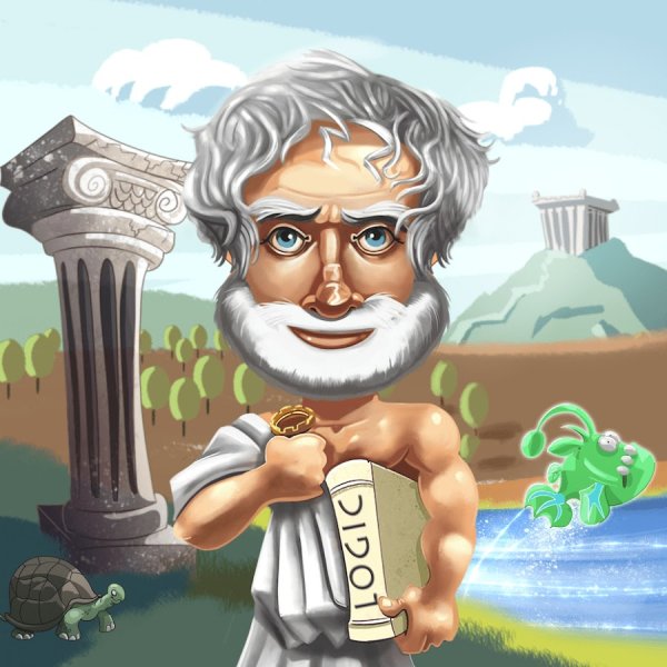 Аристотель мультяшка