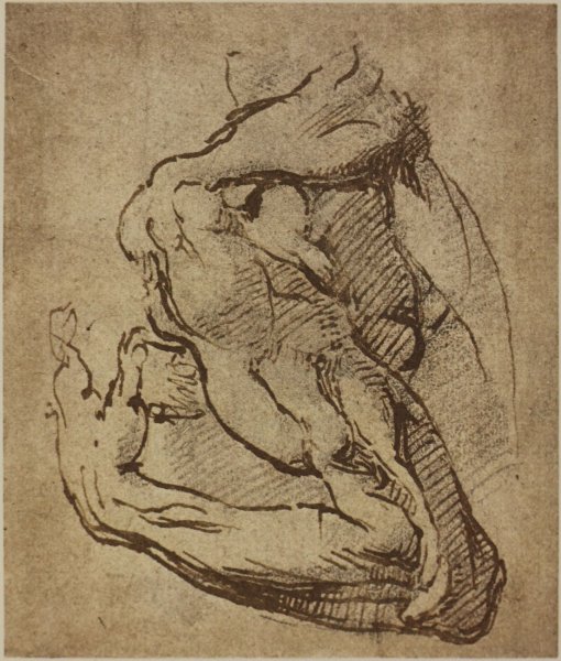 Эскизы Микеланджело Буонарроти