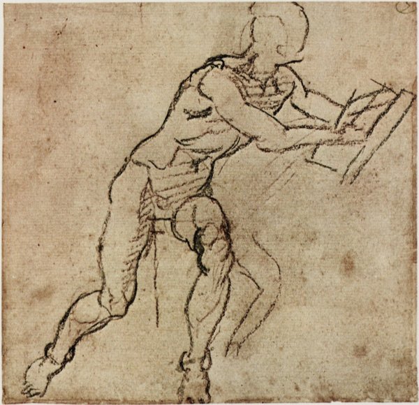 Эскизы Микеланджело Буонарроти