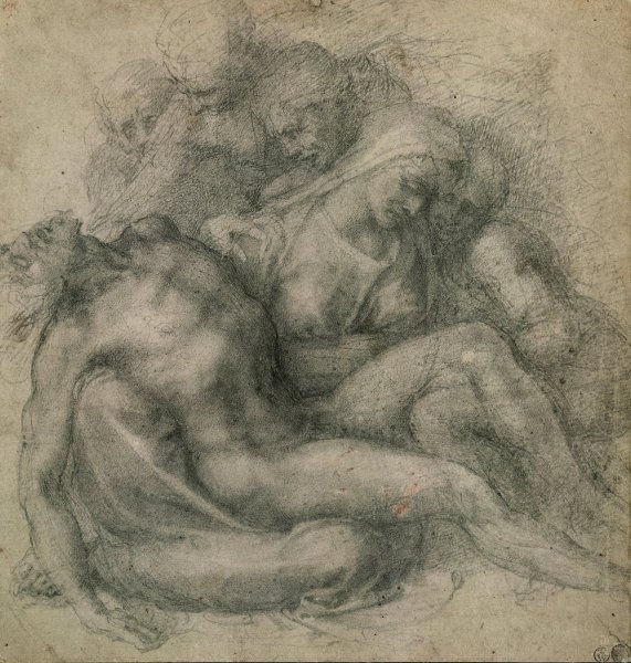 Эскизы Микеланджело Буонарроти