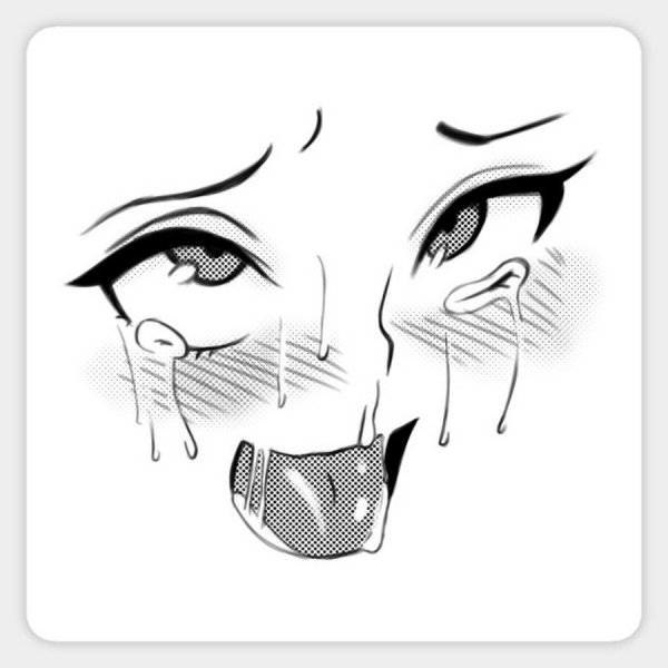 Аниме глаза ахегао