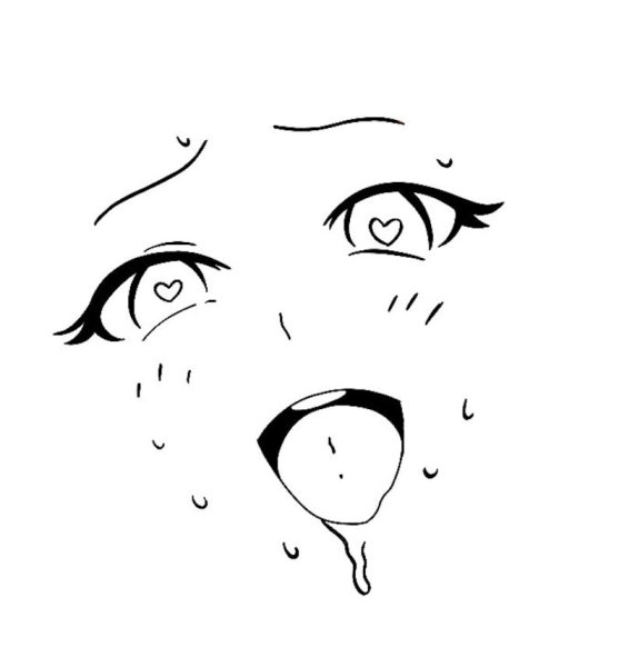 Аниме глаза ахегао