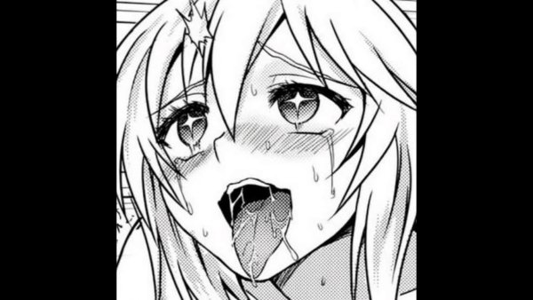 Манга ахегао Люси