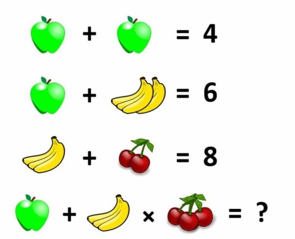 Математическая головоломка для дошк