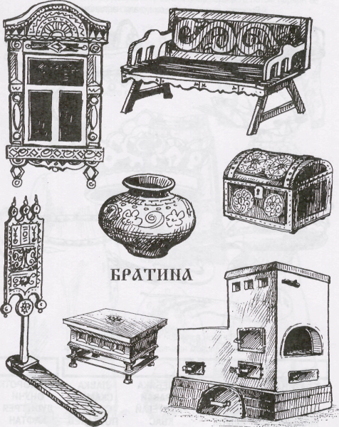 Предметы быта древней Руси