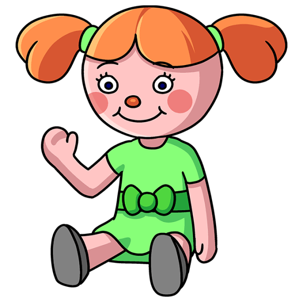Кукла рисунок для детей