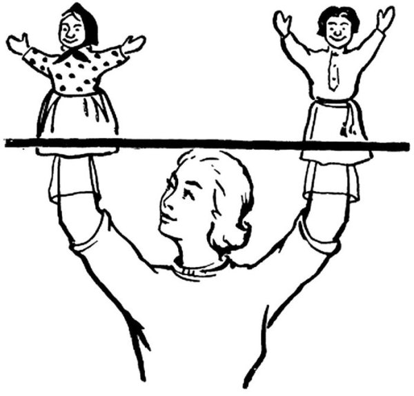 Театр раскраска для детей