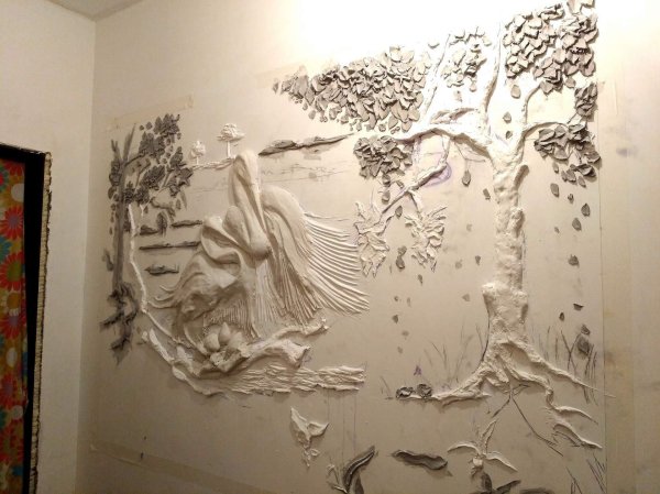 Барельеф с натуры Шубин