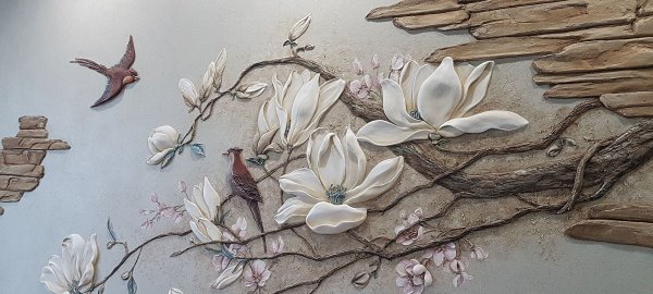 ВГТ декоративная штукатурка барельеф