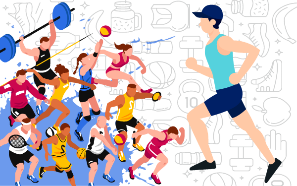 Спорт иллюстрации