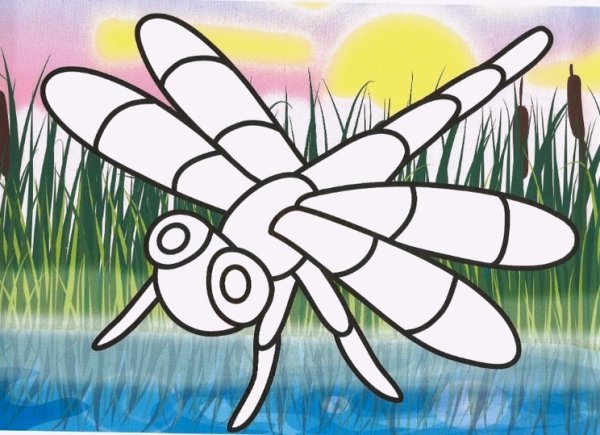 Пальчиковые раскраски для малышей