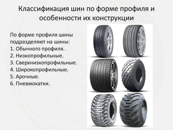 Назовите элементы рисунка протектора покрышки