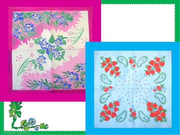 Рисование платок