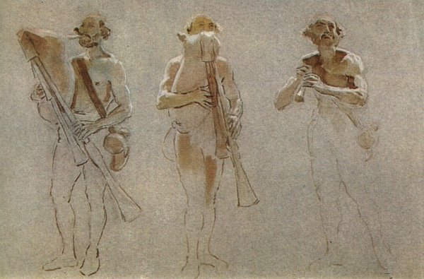 Александр Андреевич Иванов Графика