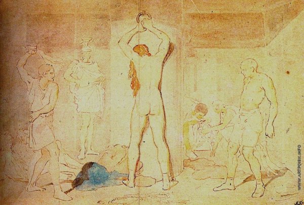 Александр Иванов художник Библейские эскизы