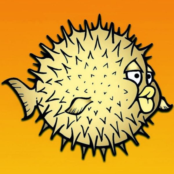 Рыба еж раскраска для детей