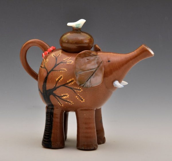 Необычные керамические чайники
