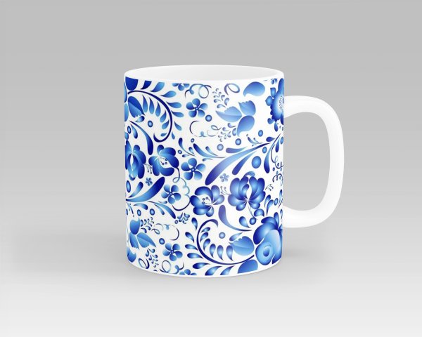 Кружка подарочная Гжель