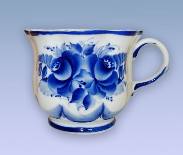 Чайная Кружка в стиле Гжель