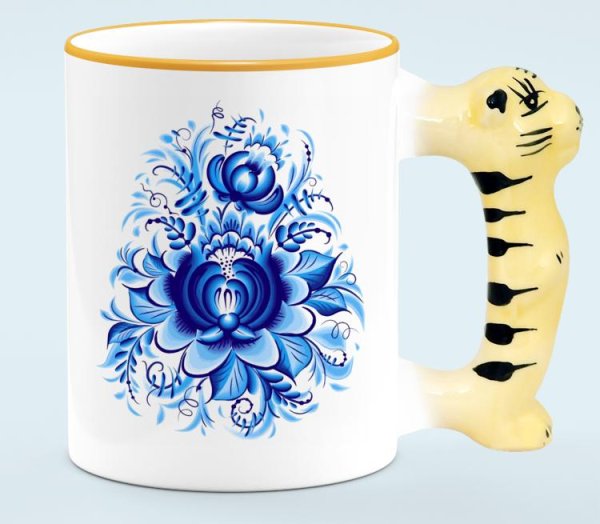 Кружка Гжельский фарфор