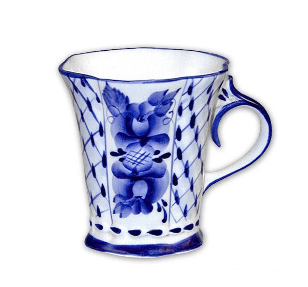 Чайная пара "Гжель кобальт"