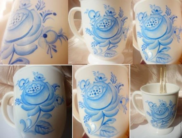 Рисование посуда