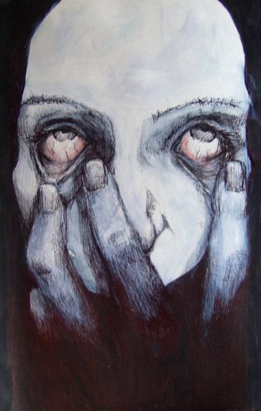 Жуткое искусство карандашом