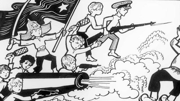 Раскраска Мальчиш Кибальчиш Гайдар