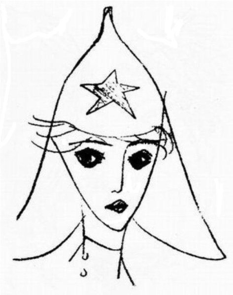 Рисунок Нади Рушевой Мальчиш Кибальчиш