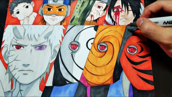 Обито Учиха Эволюция