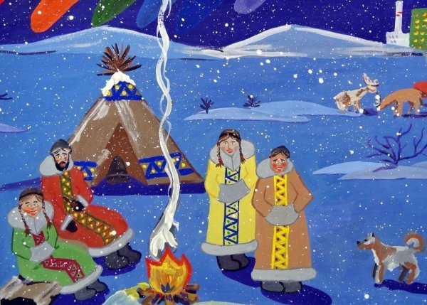 Ненцы, саамы, манси, Ханты