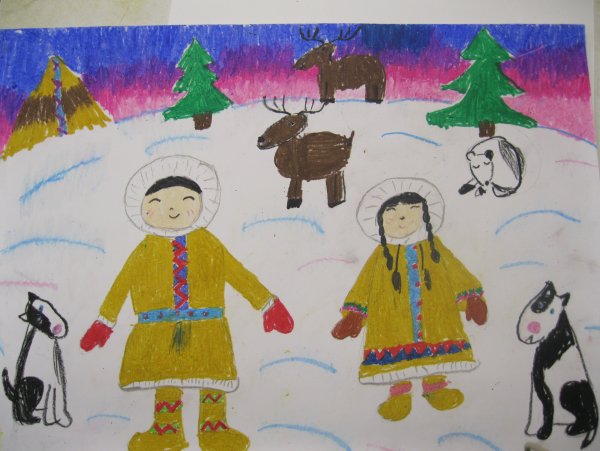 Живопись северных народов