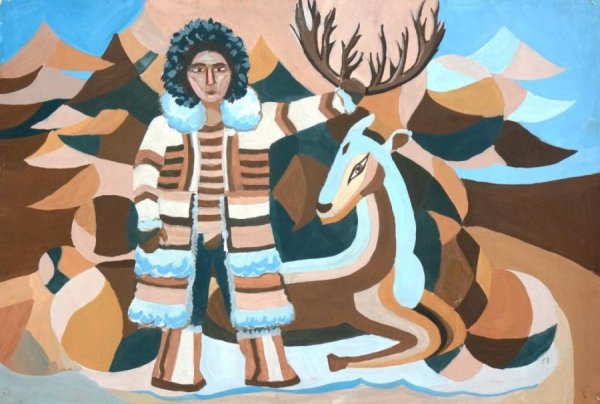 Сказки народов Якутии иллюстрации