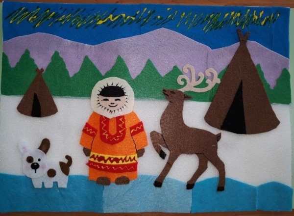 Чукотка Эскимосы живопись