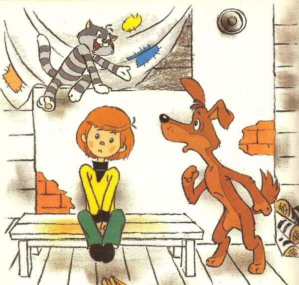 Дядя фёдор пёс и кот Галчонок