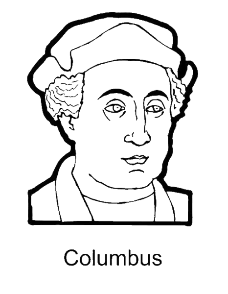 Христофор Колумб рисунок карандашом