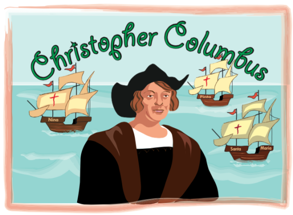 Христофор Колумб рисунок для детей
