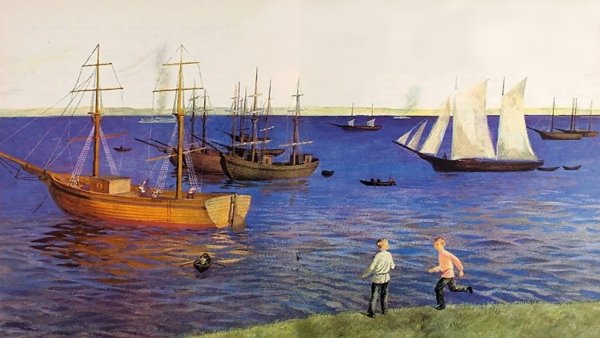 Шергин Миша Ласкин иллюстрации