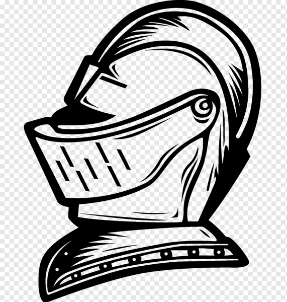 Рыцарский шлем мультяшный