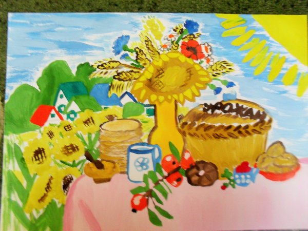 Детские рисунки на тему казачество