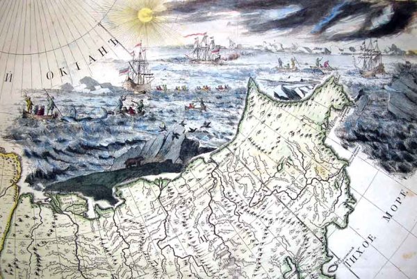 Карта дальнего Востока Российской империи